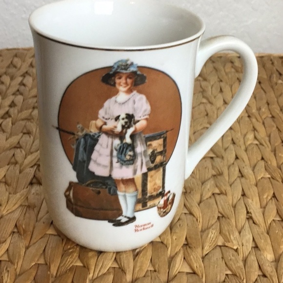Vintage Norman Rockwell, 1981 coffee/tea cups - Picture 2 of 11